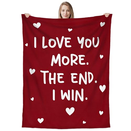 I Love You More Blanket