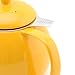 FORLIFE Curve Teapot with Infuser, 24-Ounce, Mandarin