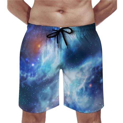 Maillot de bain séchage rapide à motif espace pour vos vacances au soleil