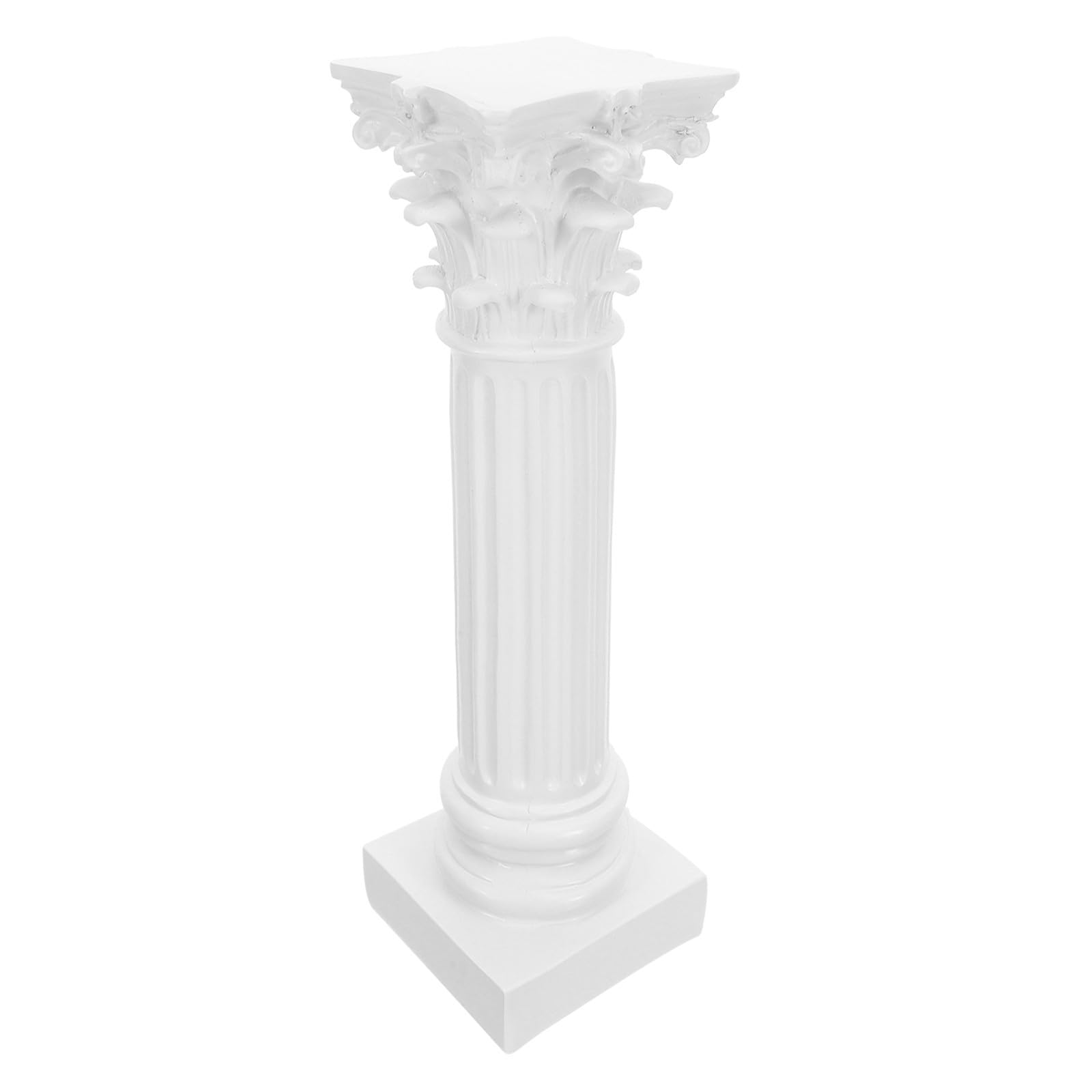Elegante Römische Säule aus Weißem Kunstharz für Hochzeitssäulendekoration mit Stabilem Halt und Einfachem Aufbau für Hochzeitsfeiern und Veranstaltungen