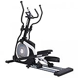 MAXXUS Crosstrainer CX 6.1 - Für Zuhause, LCD Display, Leise, mit Bluetooth, Magnetbremse, 12 Programmen, 29 Schwungmasse, bis 160 kg - Ellipsentrainer, Elliptischer Heimtrainer, Cardio Trainingsgerät