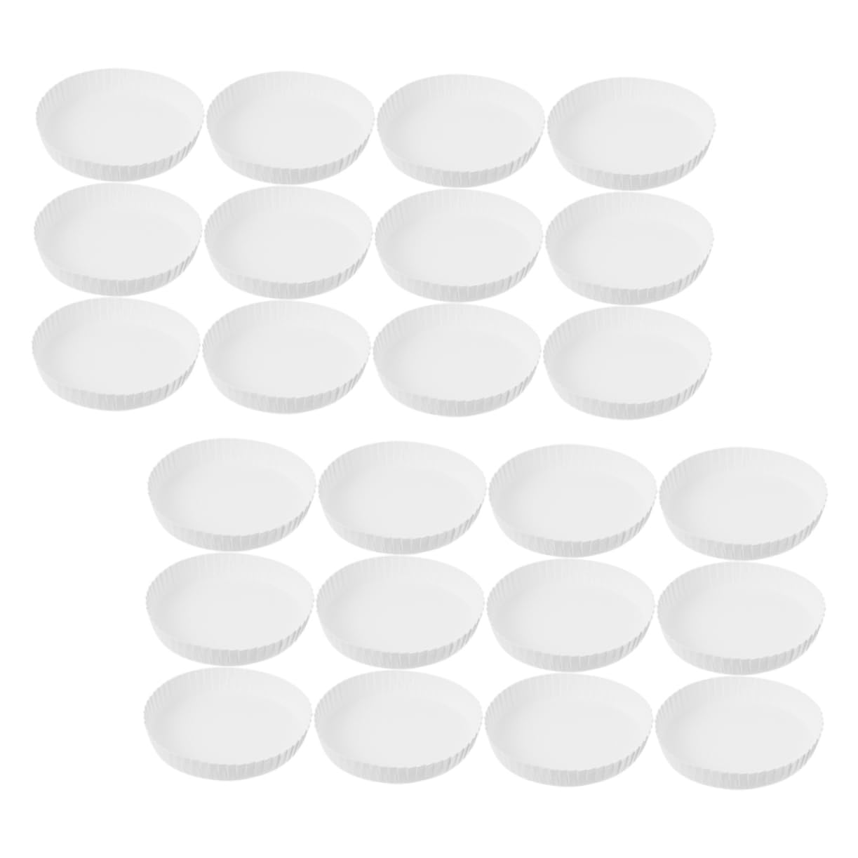 Garneck 200pcs Disposable Paper Cup Lids for Convenient Drinking Cup Covers Keep Beverages Clean Protected From and for Restaurants Events