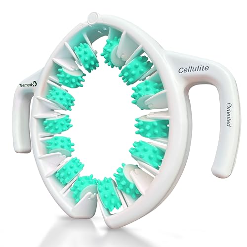 TESMED CELLULITE Manuelles Anti-Cellulite Massagegerät Made in Italy - Patentiert - Getestete Wirksamkeit - Massage-Roller für Oberschenkel, Gesäß, Hautstraffung TESMED CELLULITE Manuelles Anti-Cellulite Massagegerät Made in Italy - Patentiert - Getestete Wirksamkeit - Massage-Roller für Oberschenkel, Gesäß, Hautstraffung