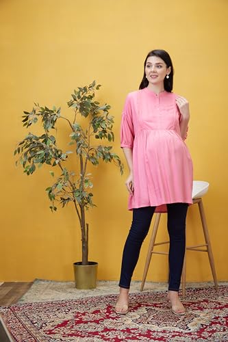 Image of AV2 Women's Cotton Regular Fit Maternity Maternity Wear