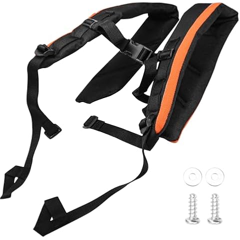 EZYPAK 4283 710 9001 Right & 4283 710 9002 Left - Blower Shoulder Harness Straps for Sti-hl BR800 BR800x Leaf Backpack Blower, with Fixing Screw Cover