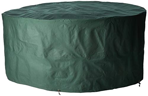 Bosmere Weatherproof Outdoor Round Table & Chairs Cover 84" Diameter X 33" High, Green #TOP4
