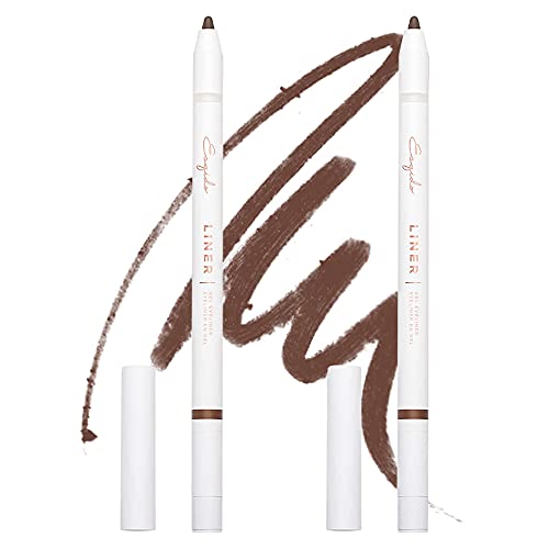 Esqido Gel Pencil Eyeliner Water Resistant (Brown)