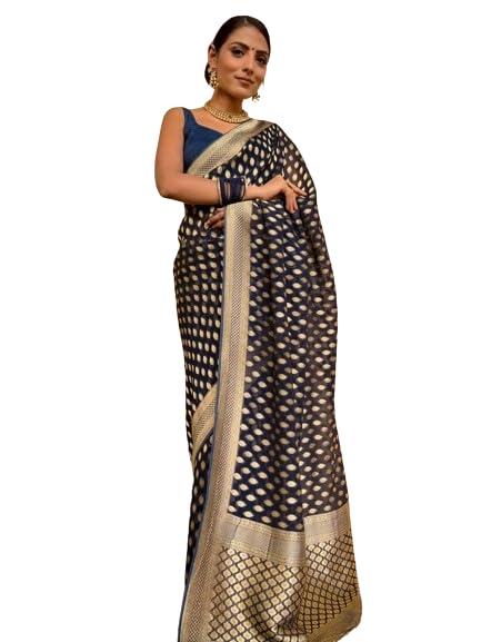 Image of Flosive Women's Kanchipuram Silk Saree