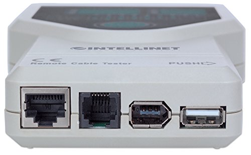 Testeur câble 5 en 1 Intellinet RJ45 RJ11 USB BNC Firewire