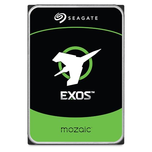 Image of Seagate Exos 32TB Enterprise Internal Hard Drive HDD - 3.5in 6GB /s SATA 7200RPM 2.5M MTBF (ST32000NM004K)