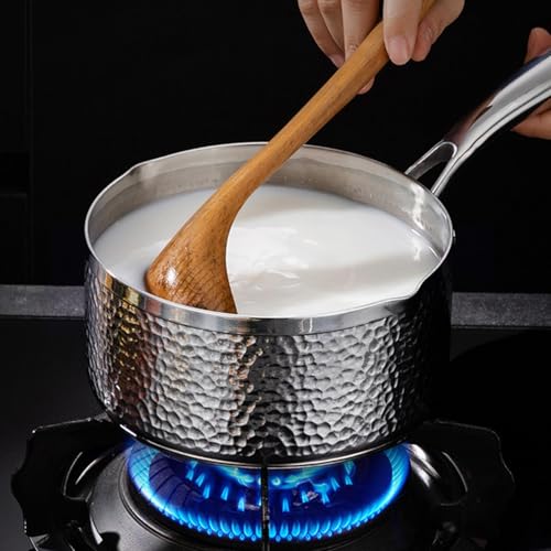 Cazo de acero inoxidable de 16 cm que evita quemaduras 8