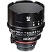 XEEN by ROKINON 24mm T1.5 Professional Cine Lens for Canon EF Mount + Rode VideoMicro Compact On-Camera Microphone with Shock Mount and Furry Windshield + 128GB High Speed Memory Card