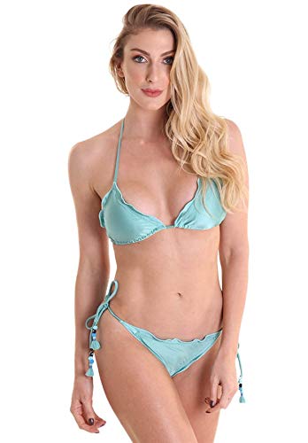 Calcinha Biquíni Avulso Ripple Orquídea - Verde - GG