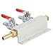 YaeBrew Gas Manifold, Beer Gas Distributor, Air Distributor CO2 Manifold - Splitter 5/16