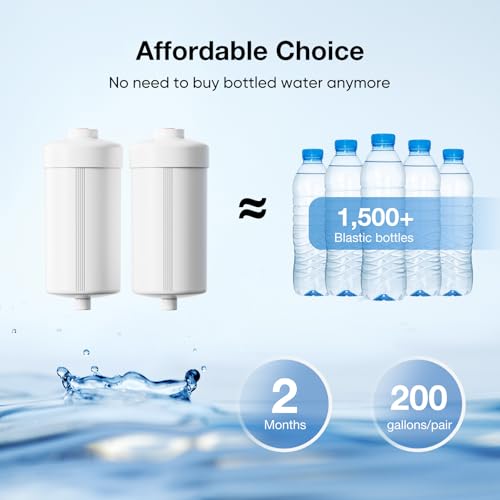 Image of Purewell PH-2 White 3-Stage Alkaline Filter Elements, Additional filters for Berlkey Black Filters, Berlkey Gravity Filtration System and Purewell System, pH 8-9 (2 Pack, K Series)