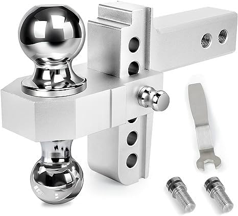 Outdoor Rescue Trailer Arm with Dual Ball Adjustable Rescue Trailer Accessories Trailer Arm