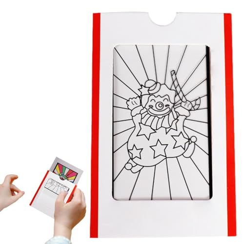 Tewzafiya Tarjeta de trucos de magia con cambio de color,