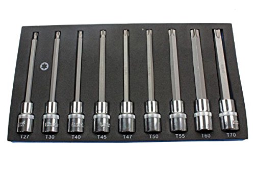 BERGEN 9PC 1/2 DR 140MM(L) TORX BIT SOCKETS (BERGEN) B1174, Variety Pack - Image 2