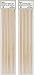 Darice 9162-03 Unfinished Natural Wood Craft Dowel Rod, 1/4-Inch (2 pack)