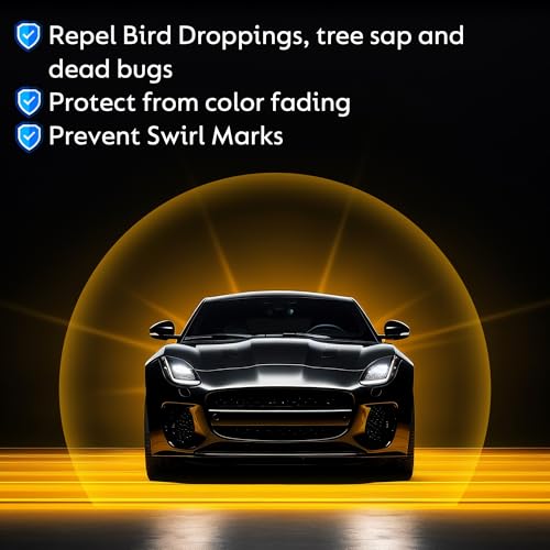 Image of Maple Car Care Ceramic Coating Kit - 9H Nano Ceramic Paint Protection, Super Hydrophobic Car Polish | Anti-Scratch High Gloss Finish | 50ml Auto Detailing Kit