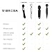Vibrosa Dual Motor Wand Massager - Handheld Waterproof Cordless Massager - USB Rechargeable Therapeutic Wand Massager for Muscle Aches in the Back, Neck and Shoulder - Magic Stress Away Massage Wands