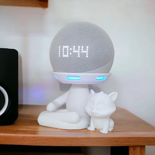 Suporte Alexa Echo Dot 3, Echo Dot 4 e Echo Dot 5. Tema Robert Cross Fit - Presente, decoração criat