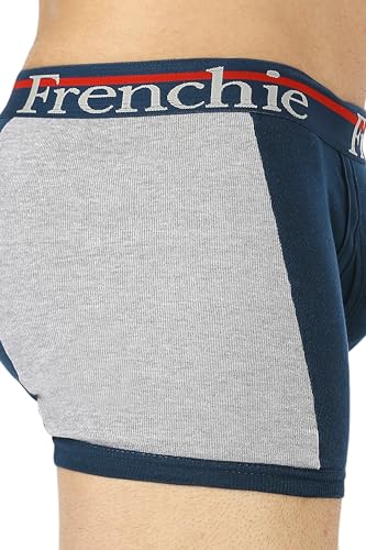 Image of Frenchie Ace Men's Cotton Rib Trunks in Stretchable, Breathable Innerwear Trunks