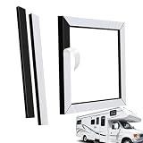 RV AC Gasket, Roof Seal Kit, Self Adhesive Foam Gasket with Weatherproof Build, Air Conditioner Seal, RV Roof Gaskets with Leak Proof Design, Trailer Travel Camping Car