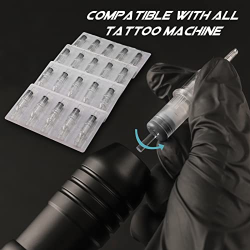 Wzpb Tattoo Cartridge Needles - 20Pcs Single Tattoo Needles 1009Rl Round Line Needles 0.30Mm Professional For Beginners Or Artists #TOP4