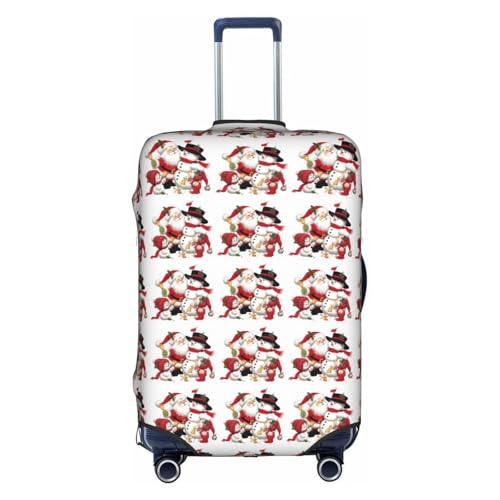 Santa Claus. Printed luggage cover, luggage protection cover, wear-resistant luggage cover