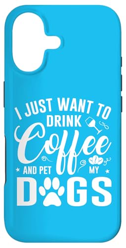 コーヒーを飲みたいだけ 犬をペットに コーヒーデー スマホケース iPhone 17 用
