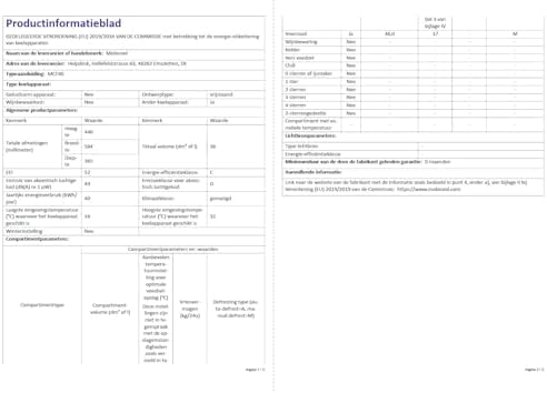 Mobicool Mcf40 Elektryczna Lodówka Kompresorowa, Niebieska/Biała, 38 L, 12/24/230 V