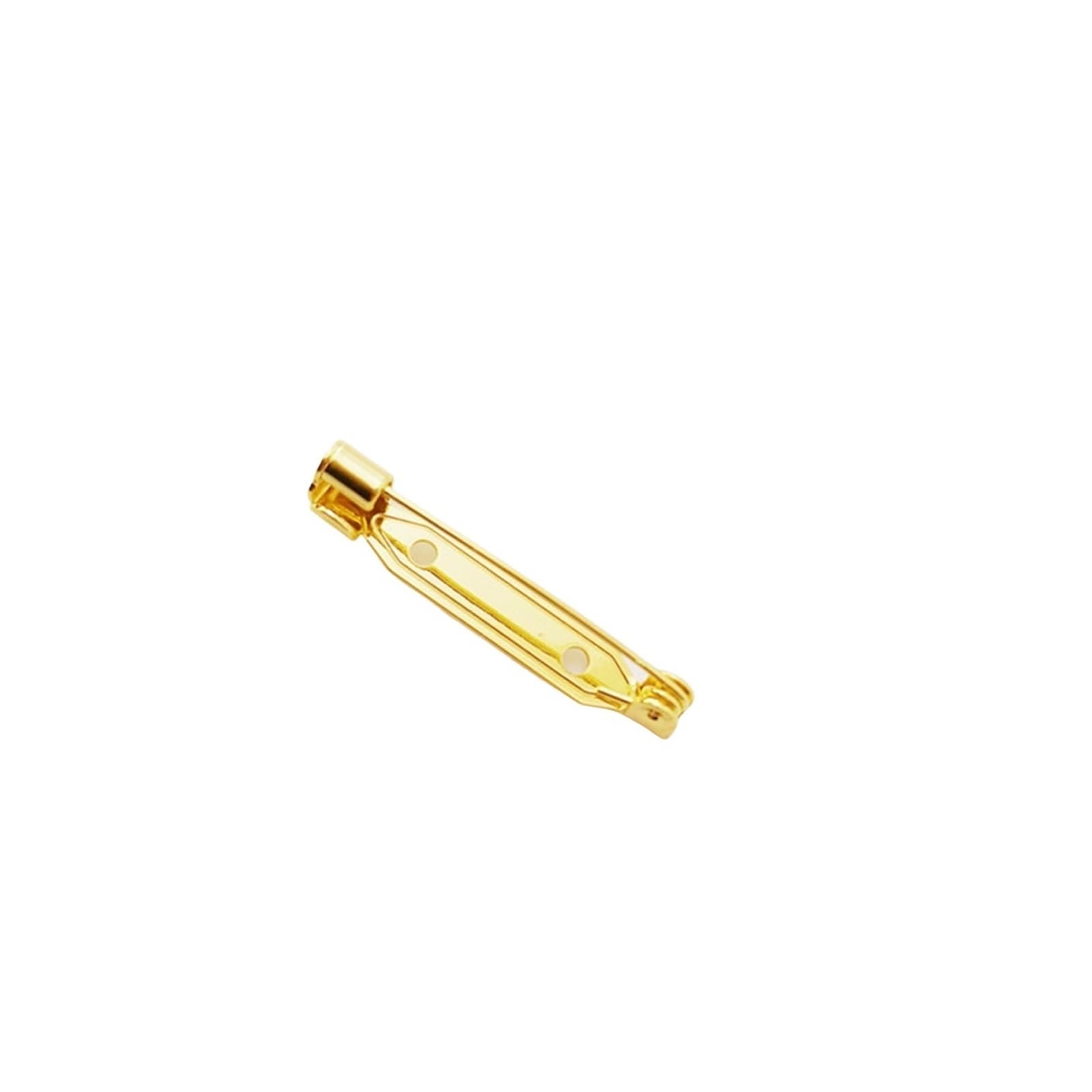 Broches magnéticos, imperdibles de Seguridad, Paquete de 10 broches de Metal Dorado con tamaño de 21/24/30 mm(24mm)