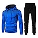 Zilosconcy Conjunto De Chándal para Hombre Invierno Rebajas Cosy Costura Sudadera con Capucha y Pantalones Traje Deportivo para Hombre Talla Grande Abrigo Chaqueta Jersey Original