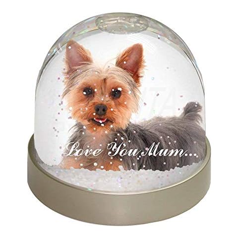Yorkshire Terrier 'Love You Mum' Snow Globe Cover