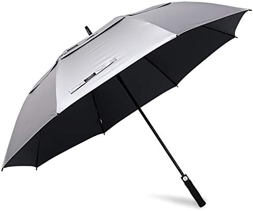 G4Free - Golf Umbrella UV Protection 119/137/157/162/172cm Automatic Open Double Canopy Oversized Extra Large Windproof Sun Rain Umbrella