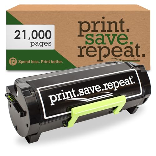 Toner laser Lexmark 24B6887 noir cartouche remanufacturée pour M3250 et XM3250