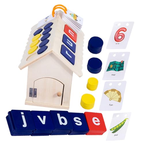 Jeu éducatif alphabet ensemble d'apprentissage bois pour l'éveil linguistique des enfants