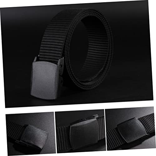 Canvas Belt for Men Tactical Duty Belt Buckle Lightweight Nylon Airport-friendly Men's Casual2