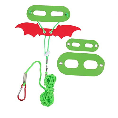 Abaodam 1Set Lizard Christmas Leash Harness for Reptiles for Bearded Dragons Geckos Xmas Gecko Harness for Outdoor Walks