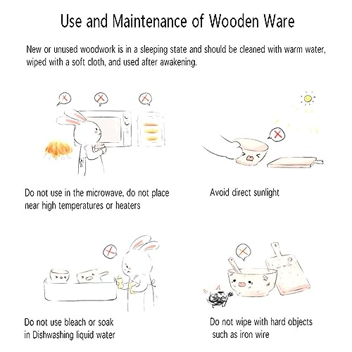 2 mini cucchiai in legno a manico corto, ideali