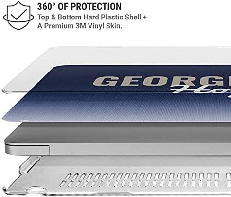 Skinit Case + Skin Compatible with MacBook Air 13in M1 (2021) - Officially Licensed Georgetown Hoyas Design