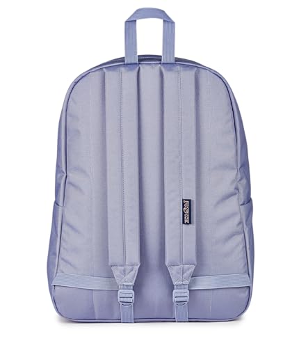 Image of JanSport SuperBreak One Backpack - Durable, Lightweight Bag with 1 Main Compartment, Front Utility Pocket with Built-in Organizer, Premium Backpack, Lavender Ash