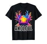 Axolotl Lover Colorful Animal Face