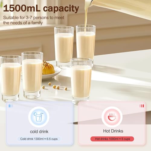 Machine à lait de soja automatique pour éviter les additifs avec programme 6 en 1