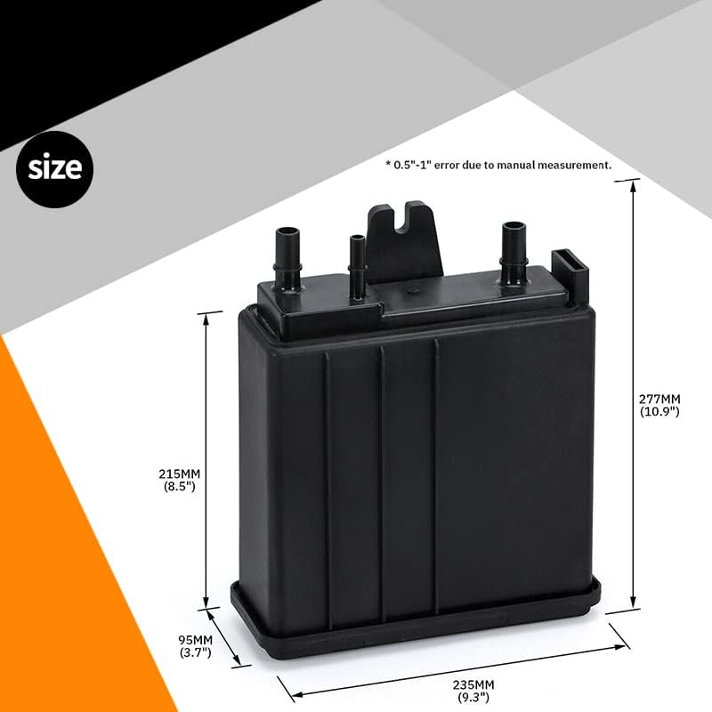 Miniatura 3 de El recipiente de vapor reemplaza 215-464,15109431,911-149 compatible con Buick, Cadillac, GMC Vehículos y Chevrolet 3.6L, 4.8L, 5.3L, 6.0L, 6.2L
