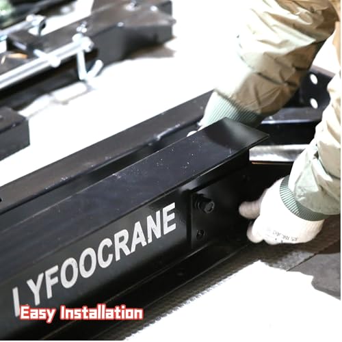 Adjustable Gantry Crane Kit Pro 4000 Lbs Shop Crane 2T with Hoist, Trolley, Sling, Shackles, Hooks and Festoon System Garage Gantry Crane - Thumbnail 6