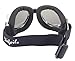 Pacific Coast Airfoil Goggles (Chrome Frame/Silver Mirror Lens)