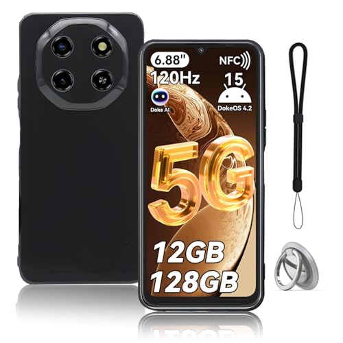 Blackview Shark6 �p �P�[�X �J�o�[ �X�^���h�t�� �p�x�����\ �ԍڃz���_�[�Ή��yNOUKAJU�z �X�}�z�P�[�X �X�g���b�v�t�� �y�� TPU �\�t�g �N���A �����₷�� �ϏՌ� �w��h�~ �i�u���b�N�j