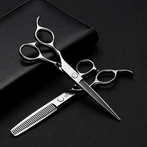 Tijeras De Peluquería Serie Para Zurdos Tijeras De Peluquero Profesional Tijeras De Estilista De Salón Corte Afilado Y Preciso Para Tijera De Corte De Peluquería Para Zurdos 6.0 Pulgadas Plata,Bon